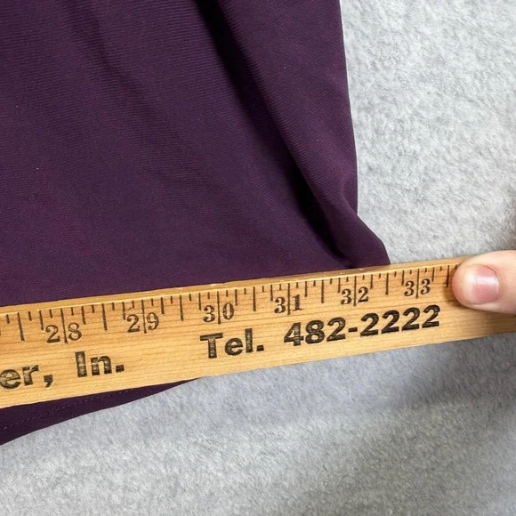 Alex Evenings Dress Womens 8P Purple Beaded Cowl Neck Formal Gown New 82351491 - Picture 5 of 9